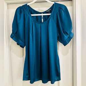 Express Deep Teal Blouse for Women